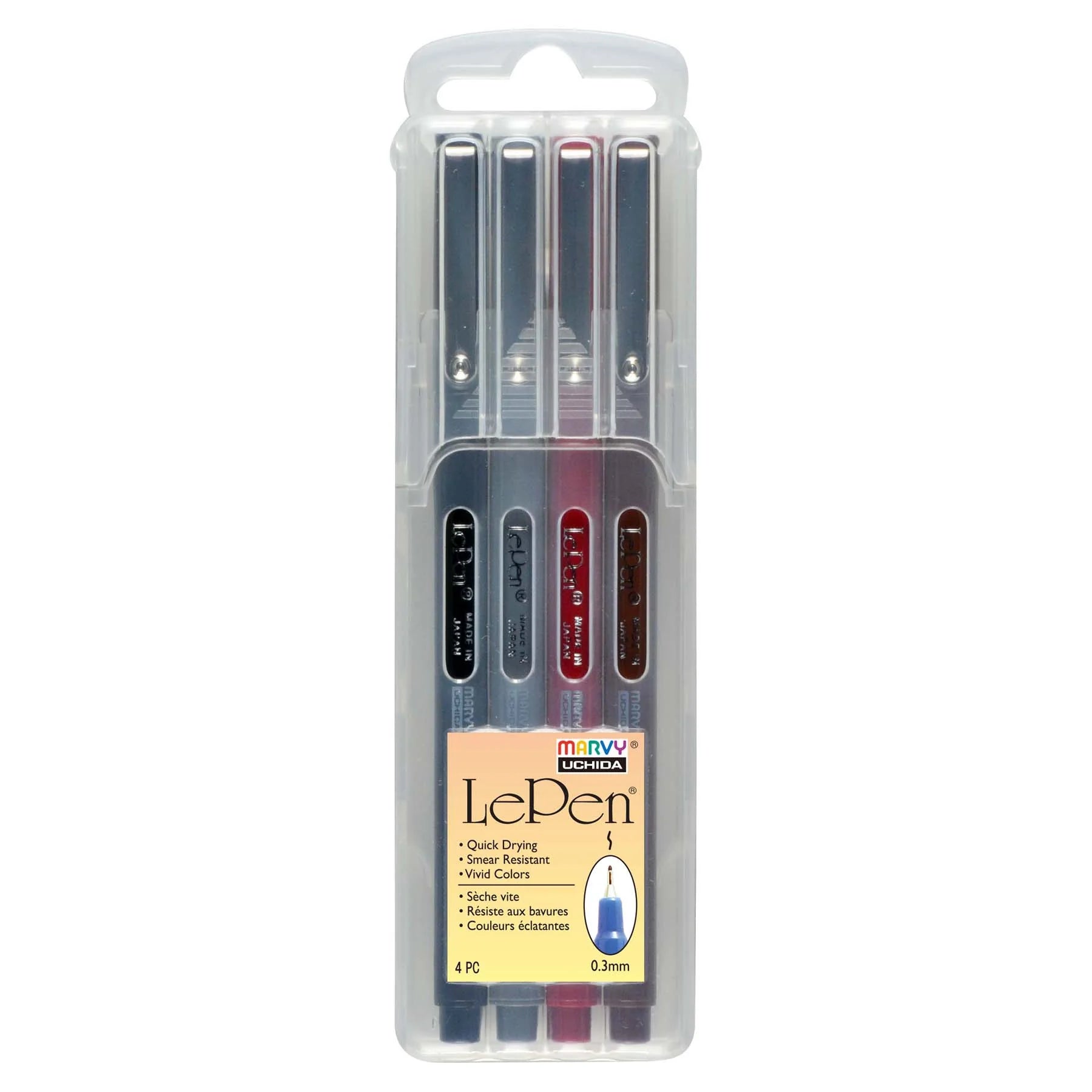 Marvy Uchida | Set de Bolígrafos Le Pen Dark (4pc)