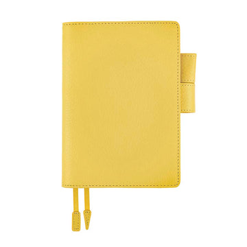 Hobonichi | Hobonichi Techo A6 Leather Diary: Brilliant Yellow 2025