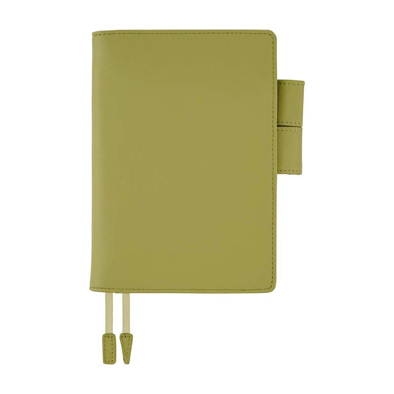 Hobonichi | Agenda Hobonichi Techo A6 Leather: Sage Green 2026