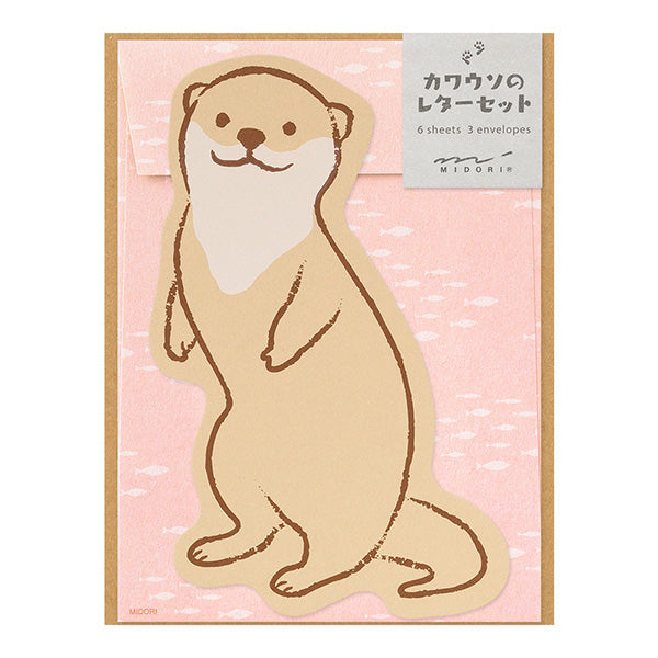 Midori | Set de Cartas Die-Cut Otter