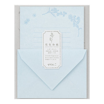 Midori | Set de Cartas Original Floral Blue