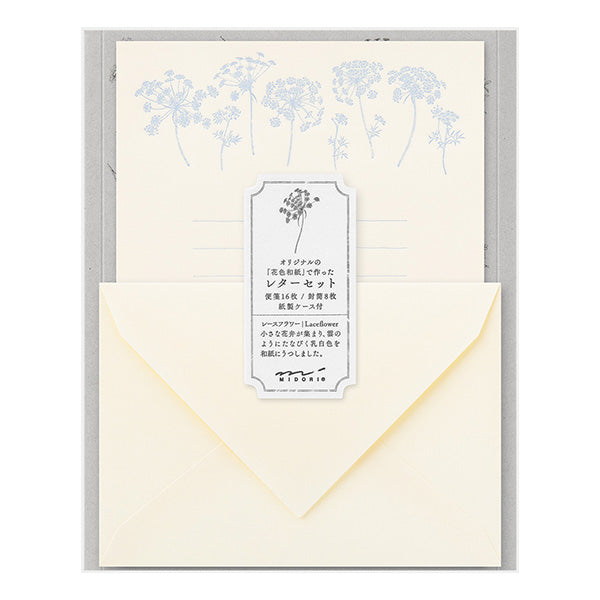 Midori | Set de Cartas Original Floral White