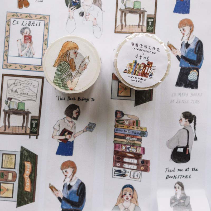 La Dolce Vita | Life In A Bookstore Paper Tape