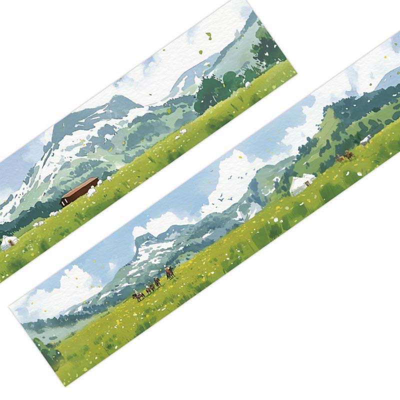 Infeel.me | Life Is Wilderness Washi Tape Rivers Mountains
