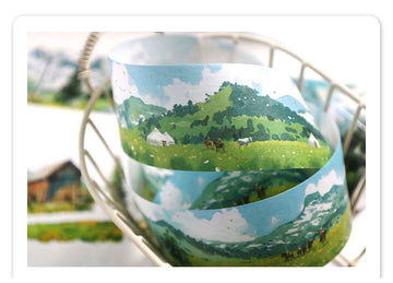 Infeel.me | Life Is Wilderness Washi Tape Rivers Mountains