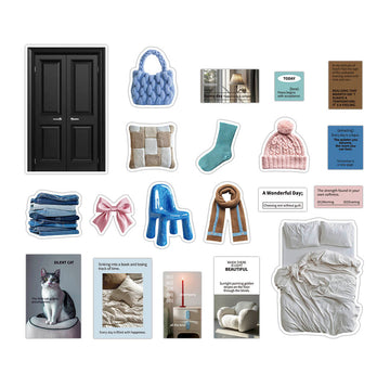 Papermore | Pegatinas Lifes Scraps Bedroom