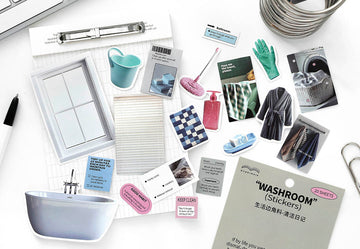 Papermore | Pegatinas Lifes Scraps Washroom