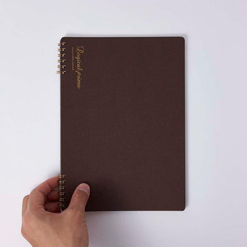 Nakabayashi | Cuaderno Logical Prime W A4 Brown