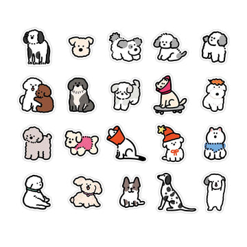 Infeel.me | Pegatinas Lovely To Be With You Wishing Puppies