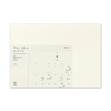 Midori | Calendario de Pared Plegable MD A3 2026