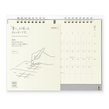 Midori | Calendario MD Twin 2026