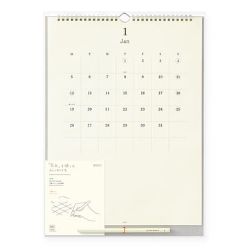 Midori | Calendario de Pared MD 2026