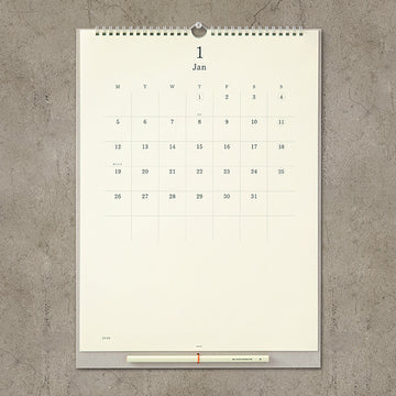 Midori | Calendario de Pared MD 2026
