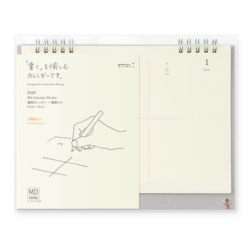Midori | Calendario MD Semanal 2026