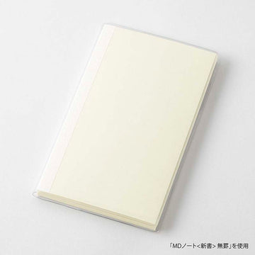Midori | Funda de Plástico Transparente para Cuadernos MD Midori B6 Slim