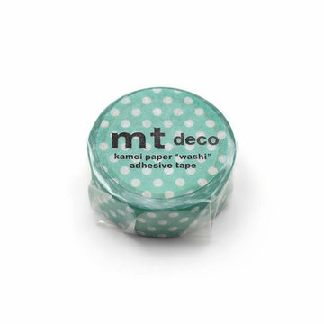 MT Masking Tape | Dot Emerald Green Washi Tape