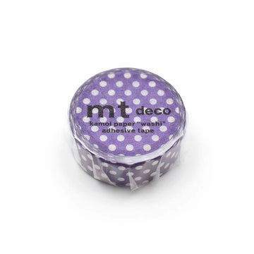 MT Masking Tape | Dot Deep Purple Washi Tape