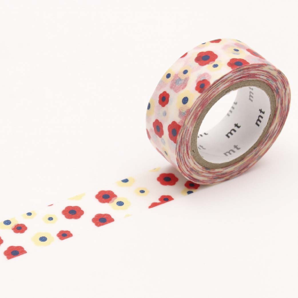 MT Masking Tape | Motif Flowers Kids Washi Tape