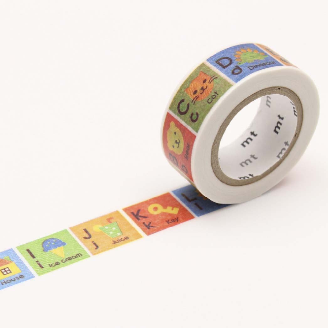 MT Masking Tape | Alphabet Kids Washi Tape