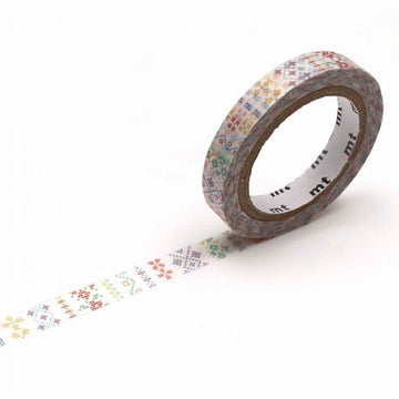 MT Masking Tape | Embroidery Line Washi Tape