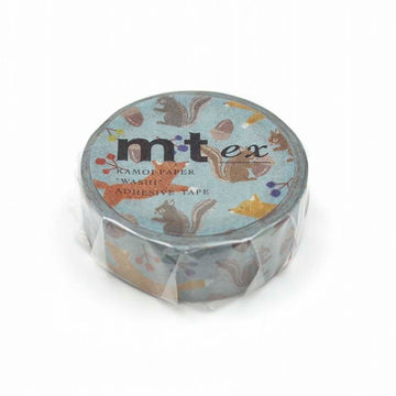 Mt masking tape | Embroidered Fox and Squirrel Washi Tape