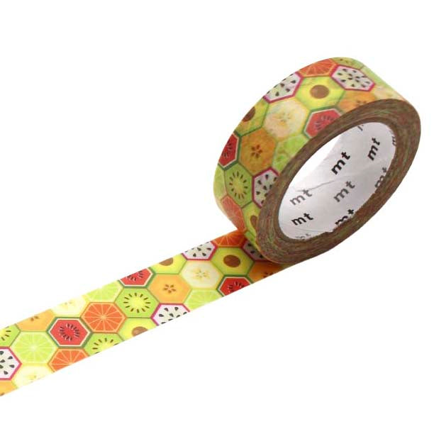 MT Masking Tape | Fruits Hexagon Washi Tape