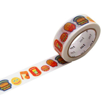 MT Masking Tape | Fast Food Stickers Washi Tape