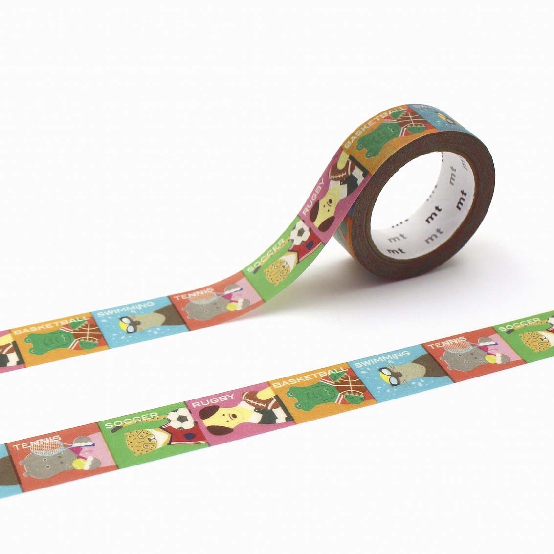 MT Masking Tape | Animal x Sports Washi Tape