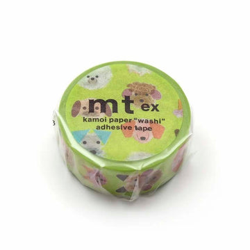 MT Masking Tape | Doggy Face Washi Tape