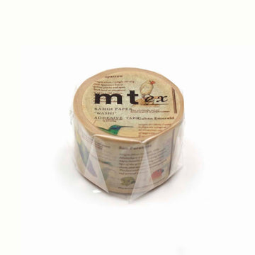 MT Masking Tape | Encyclopedia Birds Washi Tape