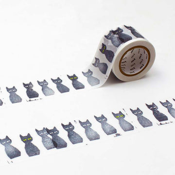MT Masking Tape | Mina Perhonen Kuro-Neko Washi Tape