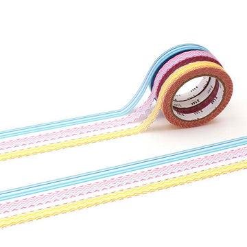 MT Masking Tape | Line Slim Washi Tape (Set de 3)