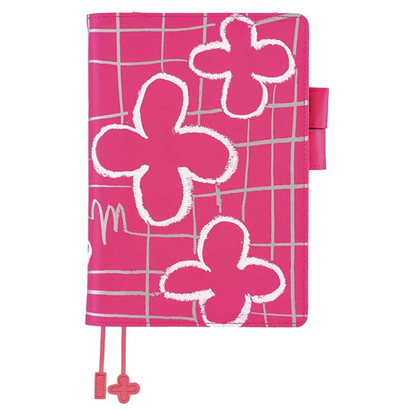 Hobonichi | Agenda Hobonichi Cousin A5 Makoto Matsubayashi: Pink Flowers 2026