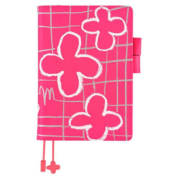 Hobonichi | Agenda Hobonichi Cousin A5 Makoto Matsubayashi: Pink Flowers 2026