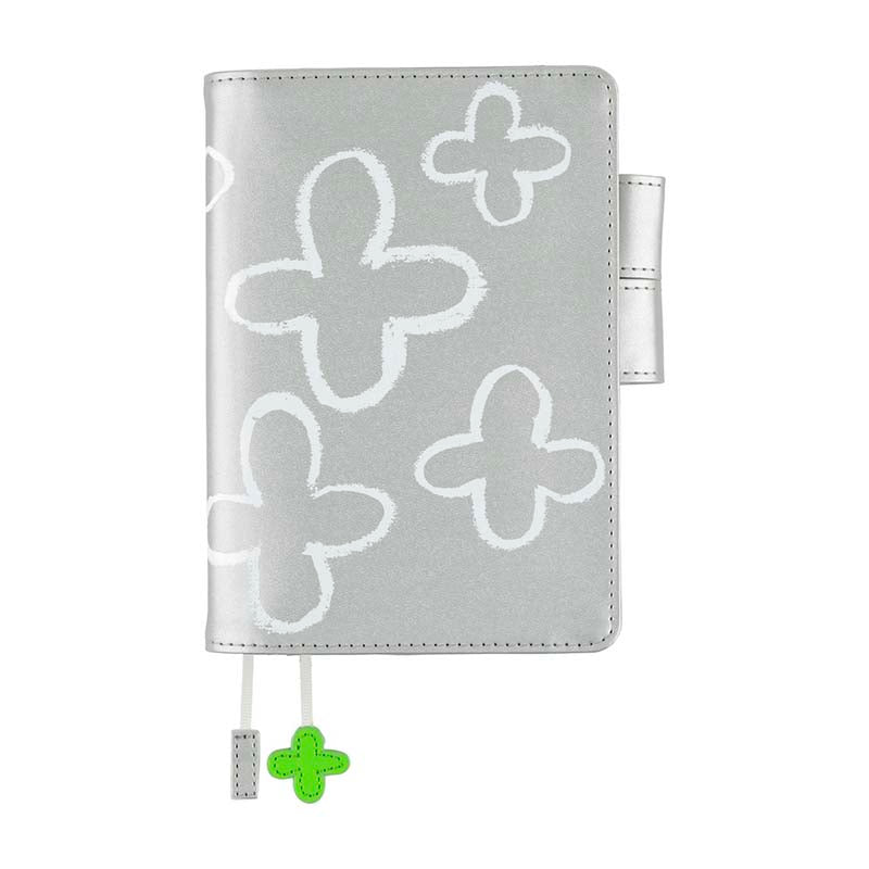 Hobonichi | Agenda Hobonichi Techo A6 Makoto Matsubayashi: Silver Flowers 2026