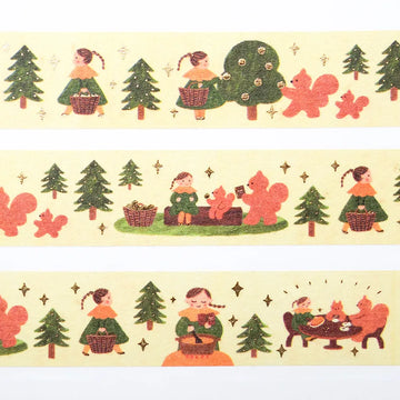Cozyca | Mariko Fukuoka Washi Tape To The Forest