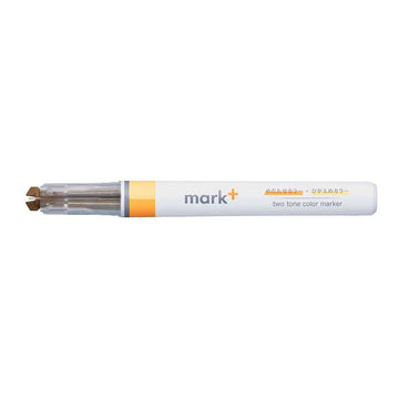 Kokuyo | Subrayador de Doble Punta Mark+ 2 Tone Gold