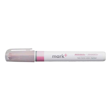 Kokuyo | Subrayador de Doble Punta Mark+ 2 Tone Pink