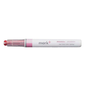 Kokuyo | Subrayador de Doble Punta Mark+ 2 Tone Pink