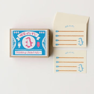 Furukawashiko | Tarjetones en Cajita Matchbox Penguin Cafe