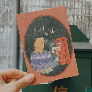 La Dolce Vita | Postal May This Letter Bring You Warmth