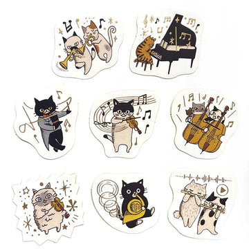 Seal-do | Pegatinas Kirapika Meowphonic Orchestra