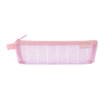 Midori | Estuche de Malla Pen Case Stripe Purple