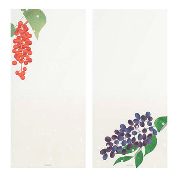 Midori | Bloc de Notas Vertical Four Winter Fruit