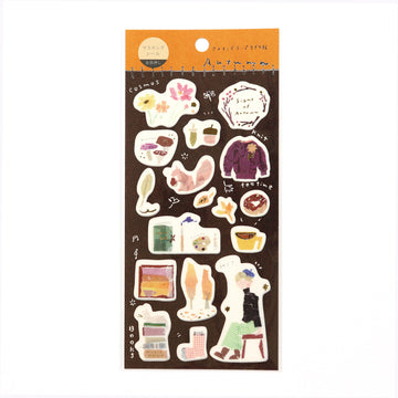 Saien | Pegatinas Miki Tamura Foil Autumn