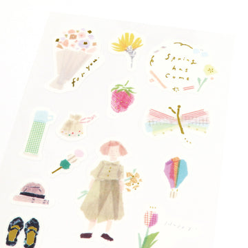 Saien | Pegatinas Miki Tamura Foil Spring
