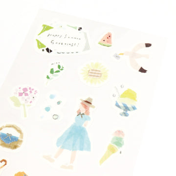 Saien | Pegatinas Miki Tamura Foil Summer