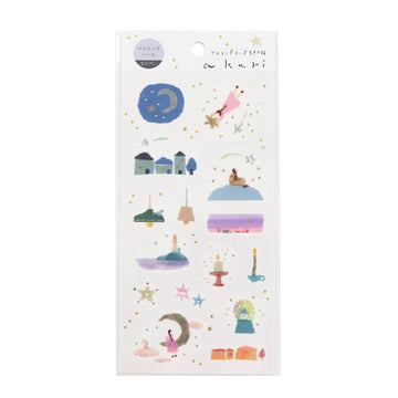 Saien | Pegatinas Miki Tamura Foil Akari