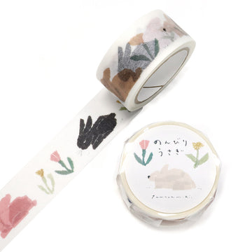 Saien | Miki Tamura Lazy Rabbit Washi Tape