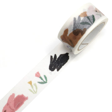 Saien | Miki Tamura Lazy Rabbit Washi Tape